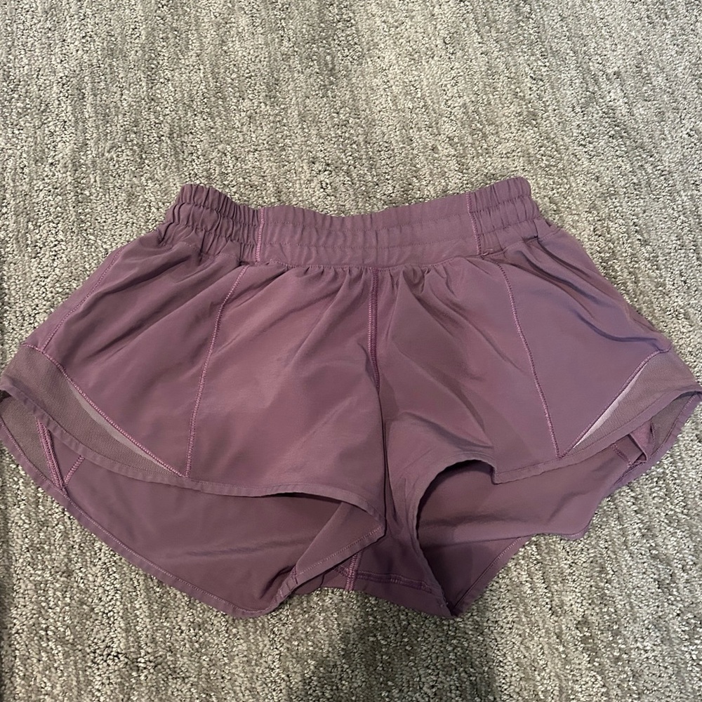 lululemon athletica Plum Athletic Shorts